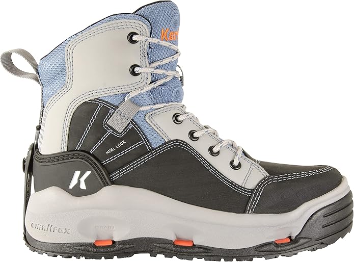 Korkers Buckskin Durable Mary Wading Boots for Women, Felt & Kling-On Soles (Used)