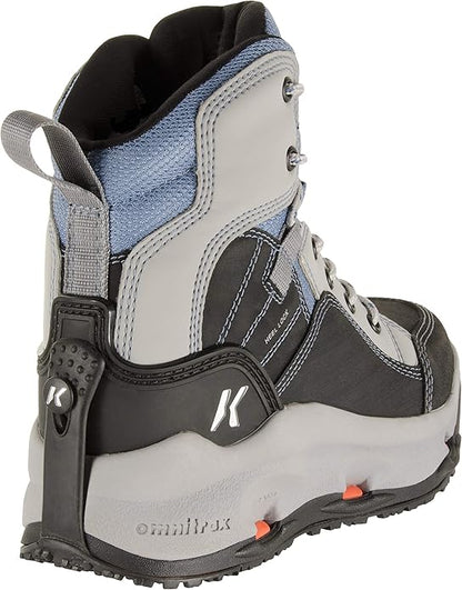 Korkers Buckskin Durable Mary Wading Boots for Women, Felt & Kling-On Soles (Used)