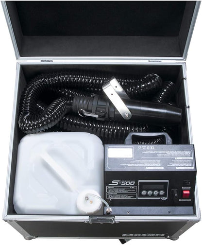 Antari S-500 Silent Snow Machine for Events, Stages - 20 Liters, 120 Volt, Black (Used)