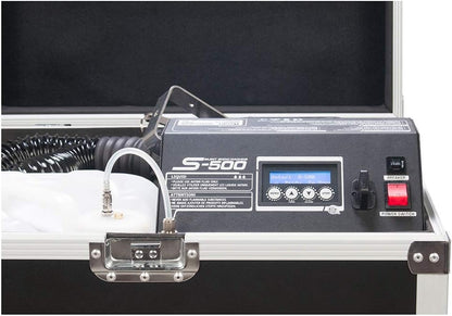 Antari S-500 Silent Snow Machine for Events, Stages - 20 Liters, 120 Volt, Black (Used)