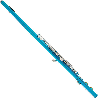 ﻿Mendini By Cecilio - Closed Hole C Flute For Beginners, 16-Key Flute, Sky Blue (Like New)