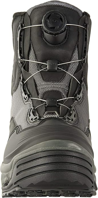 Korkers Men's Darkhorse Turn-lock Fishing Boots with Kling-On, Rubber Sole (Used)