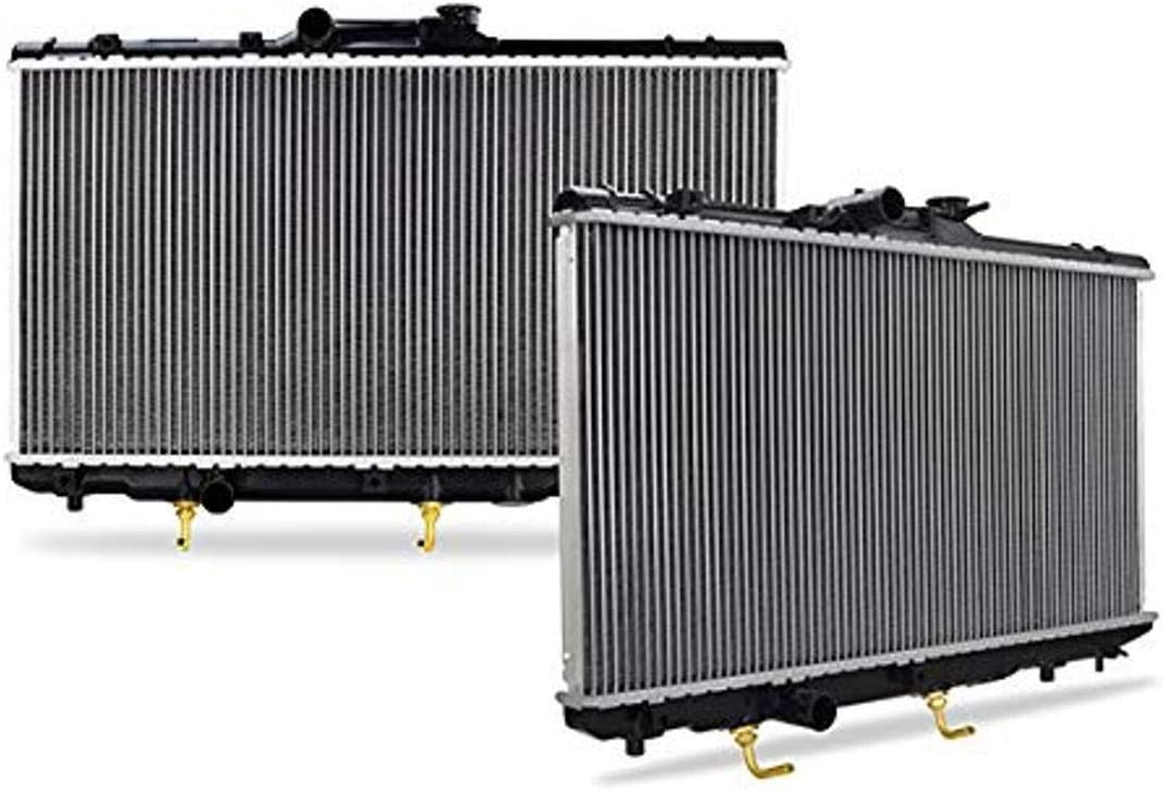 Mishimoto R1409-AT Replacement Aluminum Radiator For 1993-1997 Toyota Corolla (Like New)
