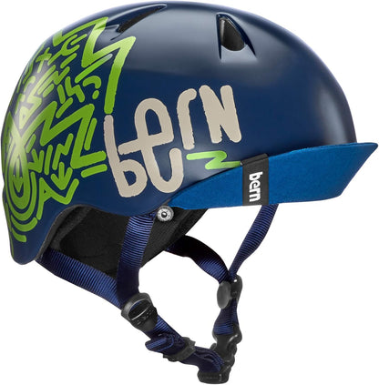 Bern Nino Lightweight Bicycle Helmet with Ventilation for Kid, Ages 5-Y & Older (New)
