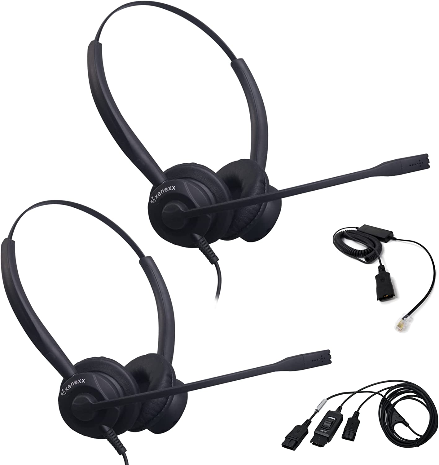XS825 Headset Bundle for Training, Coaching, Monitoring, Supervising- Stereo (Used)