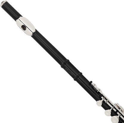 ﻿Mendini By Cecilio Flutes - Closed Hole C Flute For Beginners, 16-Key - Black (Like New)