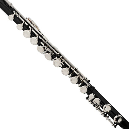 ﻿Mendini By Cecilio Flutes - Closed Hole C Flute For Beginners, 16-Key - Black (Like New)