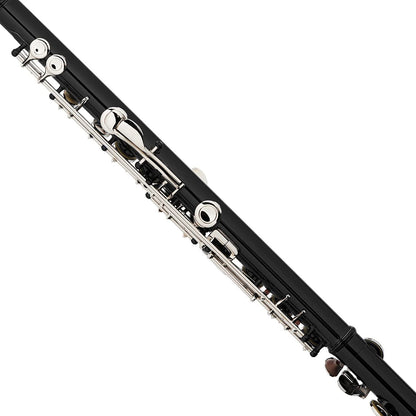 ﻿Mendini By Cecilio Flutes - Closed Hole C Flute For Beginners, 16-Key - Black (Like New)