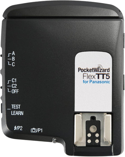 PocketWizard FlexTT5 Transceiver for Panasonic Cameras, Battery Average Life 1-Y (Like New)