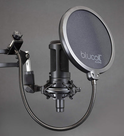 Blucoil Pop Filter Windscreen for Professional Handheld Microphones (New)