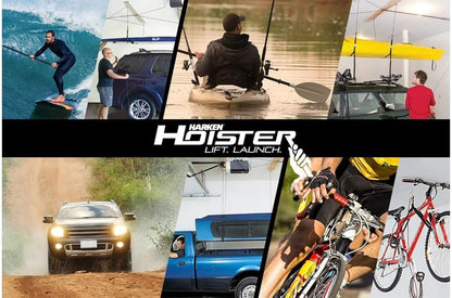 HARKEN Hoister - Bikes & Overhead Garage Storage Hoist System (45lb Capacity, 16 (Like New)