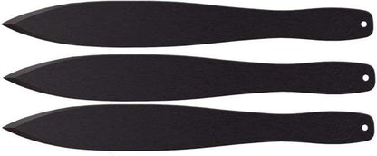 Cold Steel Pro Flight Sport 14" Carbon Steel Throwing Knifes, Pack of 3, Yellow (Like New, Damaged Retail Box)