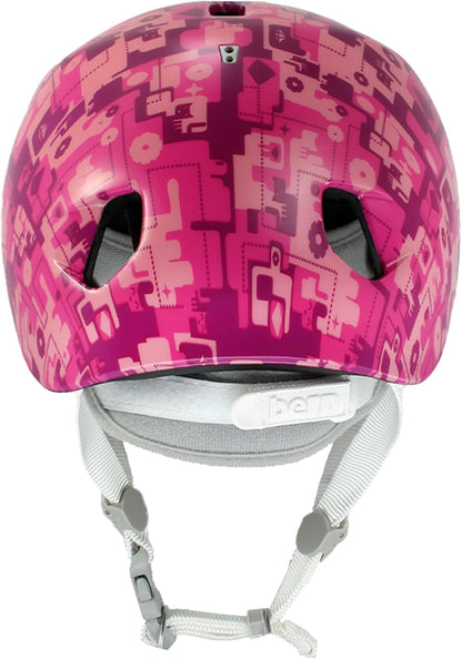 Bern Unlimited Nina Lightweight Cycling Helmet with Flip Visor for Girl and Boy (Like New, Damaged Retail Box)
