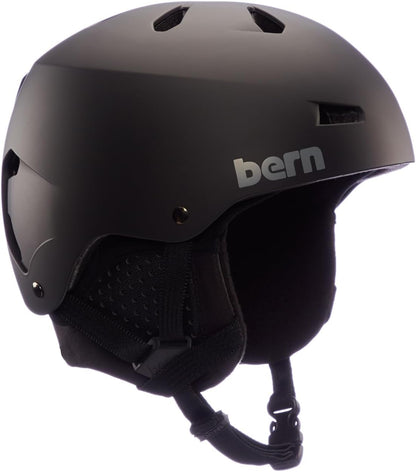 Bern Macon Classic Snowboard Adult Helmet for Men & Women, Expanded Polystyrene (Like New, Damaged Retail Box)