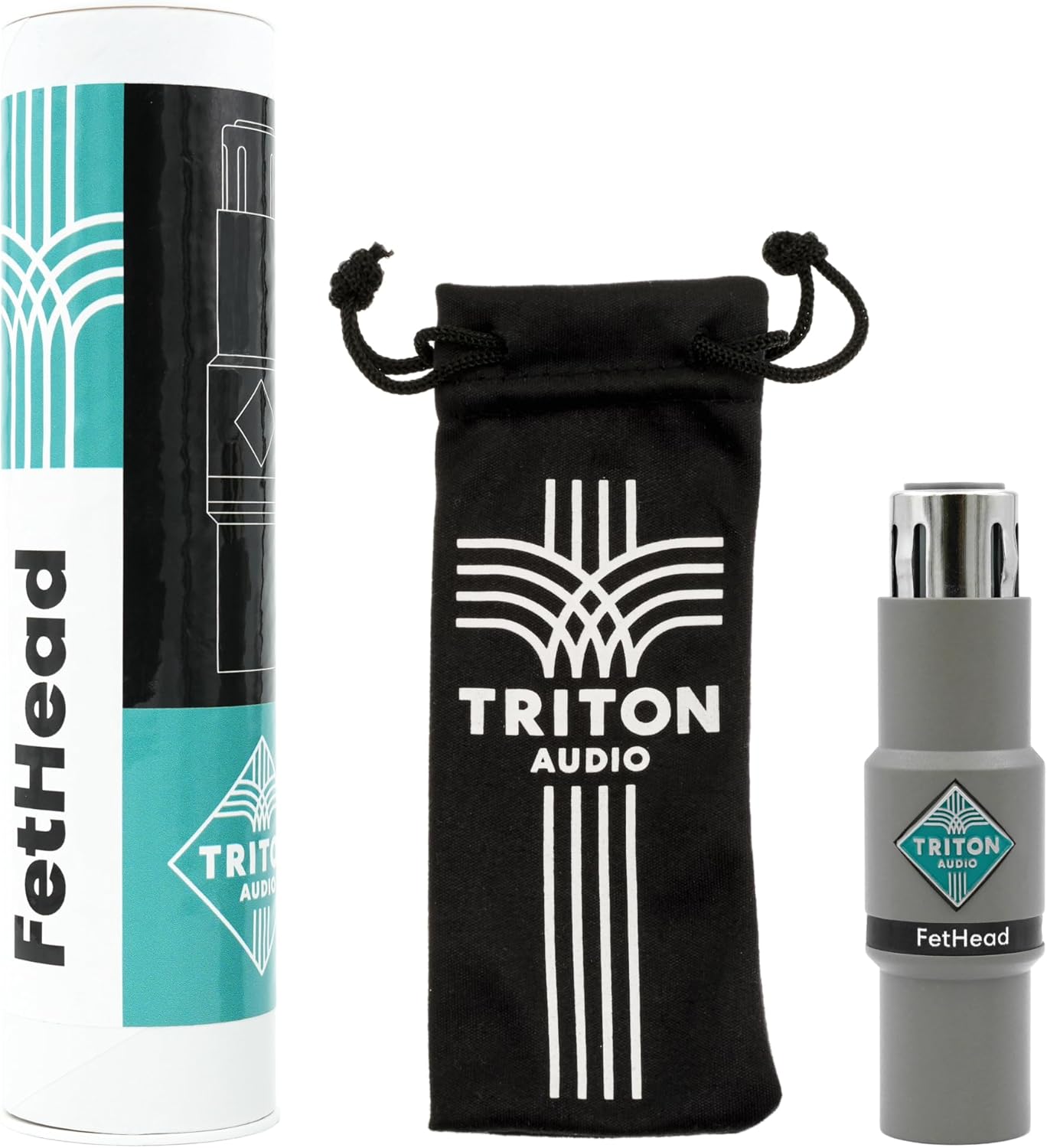 Triton Audio FetHead In-Line Microphone Preamp, Low-Noise Class-A JFet Amplifier (Like New, No Retail Box)