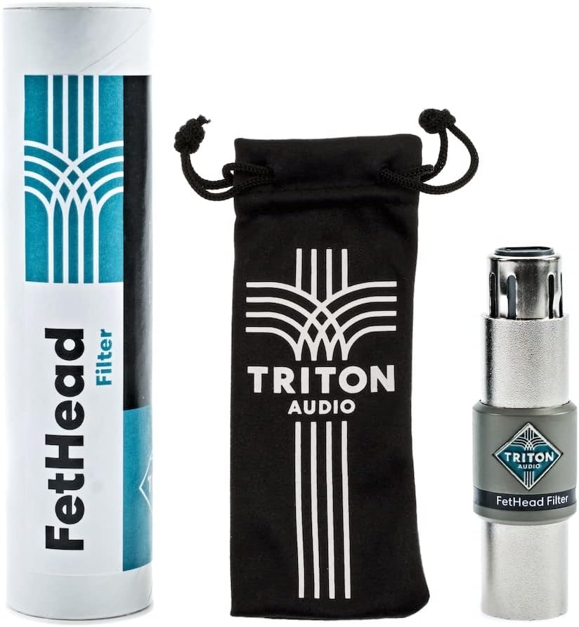 Triton Audio FetHead Filter In-Line Preamp For Ribbon and Dynamic Microphone (Like New)