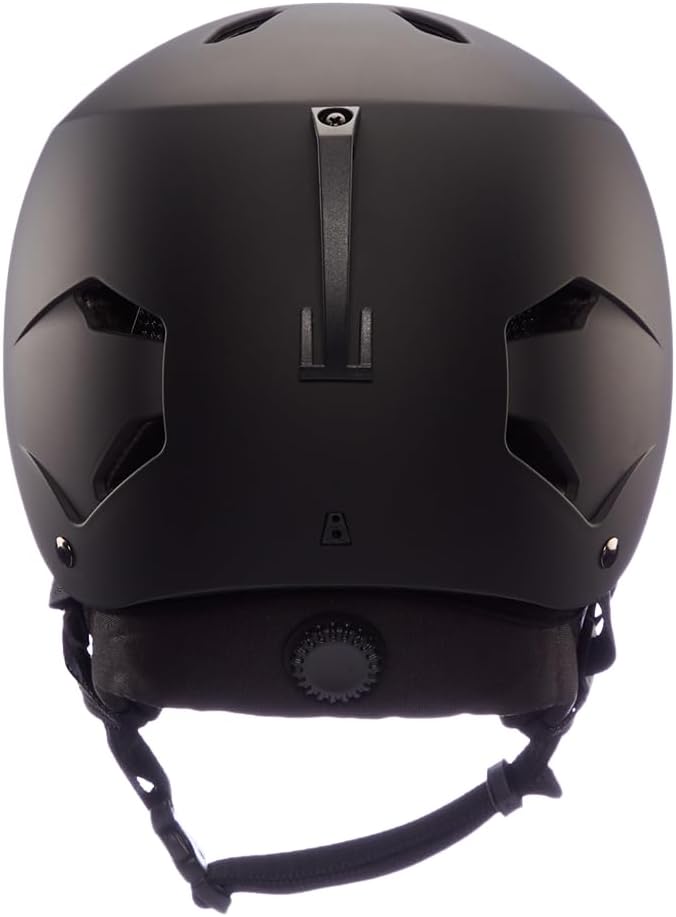 Bern Watts Classic Helmet for Men & Women, Matte Black with Black Liner - Small (Like New)
