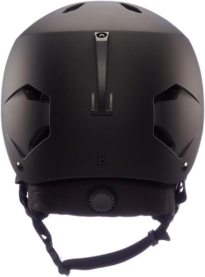 Bern Watts Classic Helmet for Men & Women, Matte Black with Black Liner - Small (Like New)