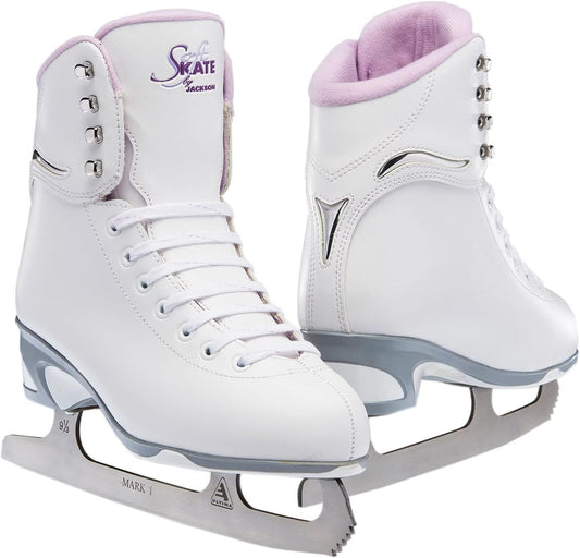Jackson Ultima SoftSkate Figure Ice Skates with MARK I figure blade for Women (Used, No Retail Box)