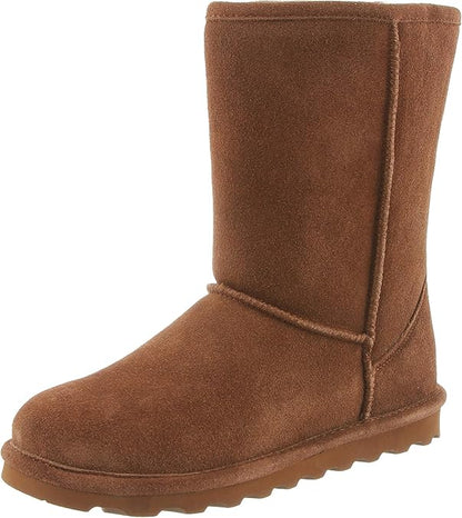 Bearpaw Womens ELLE Short Fashion Boot Synthetic Sole - Hickory ii, 9 M US (Like New)