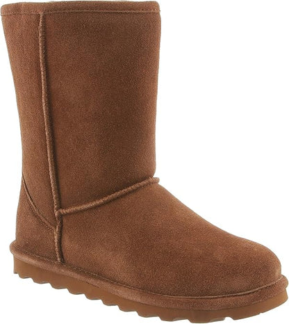 Bearpaw Womens ELLE Short Fashion Boot Synthetic Sole - Hickory ii, 9 M US (Like New)