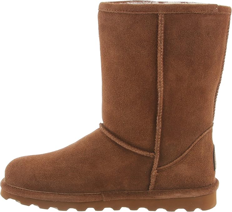 Bearpaw Womens ELLE Short Fashion Boot Synthetic Sole - Hickory ii, 9 M US (Like New)