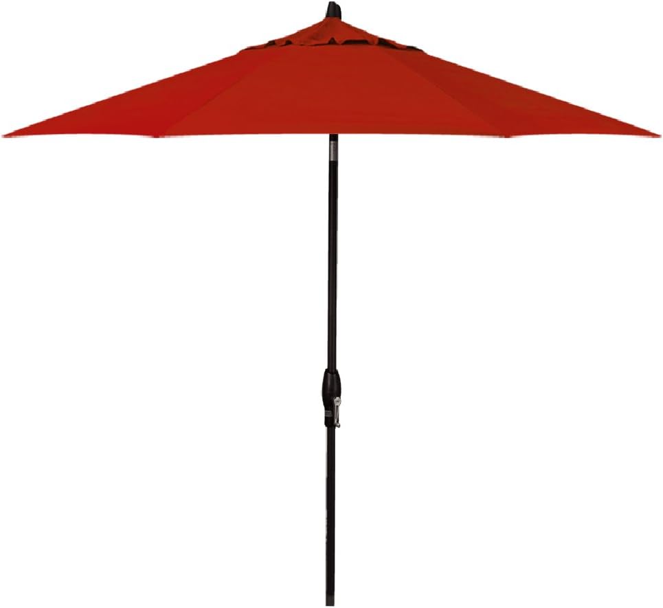 Treasure Garden Patio Market Umbrella with Auto Tilt Sunbrella Aluminum Frame (Used)
