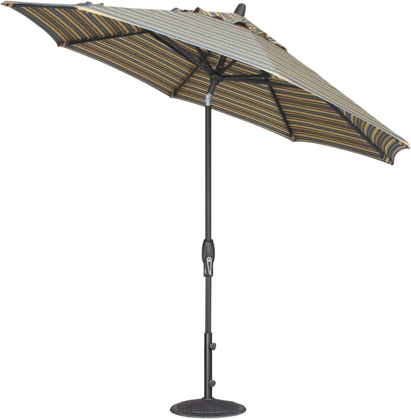 Treasure Garden Patio Market Umbrella with Auto Tilt Sunbrella Aluminum Frame (Used)