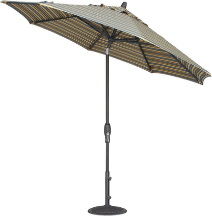 Treasure Garden Patio Market Umbrella with Auto Tilt Sunbrella Aluminum Frame (Used)