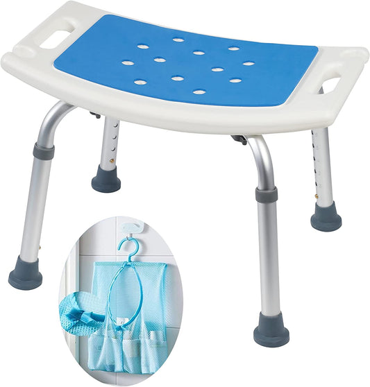 Medokare Shower Seat for Inside Shower - Bath Stool, Medical Chairs - White-- (Like New)