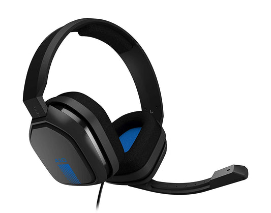 Astro A10 Gaming Black Anodized Aluminum Wrapped Headset PlayStation 4 - Blue- (Used, No Retail Box)