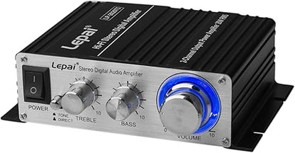 Lepai LP-2020TI Hi-Fi Mini Class D Stereo Amplifier, 20W with Power Supply (Like New)