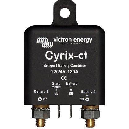 Victron Energy NT-1231 Cyrix-ct Automatic Battery Combiner, 12/24-Volt, 120 Amps (Used, No Retail Box)