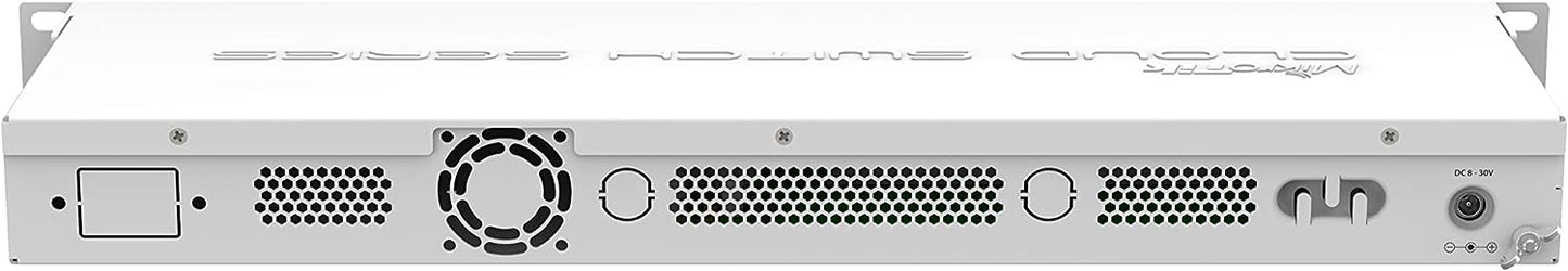 Mikrotik CSS326-24G-2S+RM 24 Port Gigabit Ethernet Switch w/Two SFP+ Port, White (Like New)