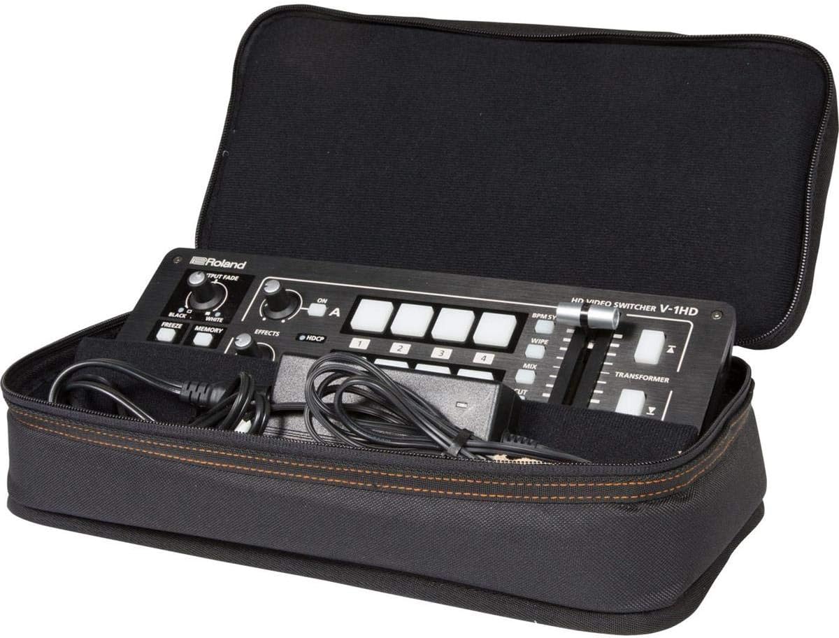 Roland CB-BV1 Carrying Bag for V-1HD or V-1SDI Video Polyester Switcher - Black (Like New)