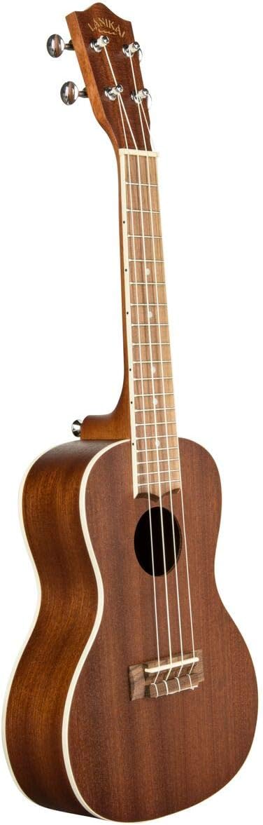 Lanikai MA-C Wide Nut NuBone D’Addario Mahogany Concert Ukulele w/ Bag – Chrome (Like New, No Retail Box)