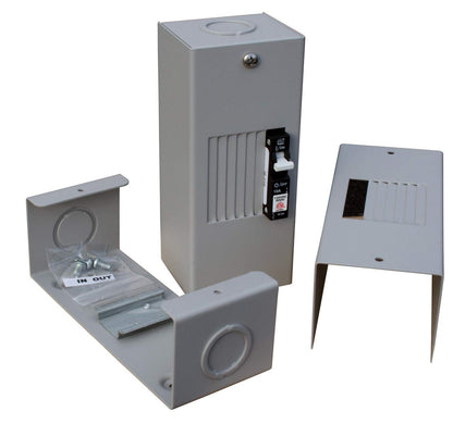 MidNite Solar Battery Enclosure Locking Box Stackable for Expansion, 4 Circuits (Used)