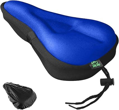 Zacro Water-resistant Gel Padded Bike Seat Cushion for Mountain/Road Bikes (Like New)