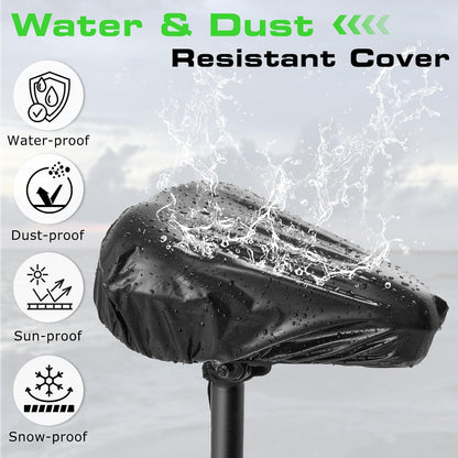 Zacro Water-resistant Gel Padded Bike Seat Cushion for Mountain/Road Bikes (Like New)
