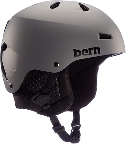 Bern Macon Classic Snowboard Adult Helmet for Men & Women, Expanded Polystyrene (Like New, Damaged Retail Box)