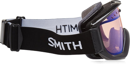 SMITH Optics Knowledge OTG Snow Winter Goggle for Adult - Black, Ignitor Mirror (Like New)