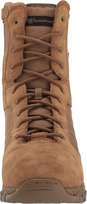 Smith & Wesson Waterproof Mid-Calf Breach 2.0 Tactical Side Zip Boot for Men (New)