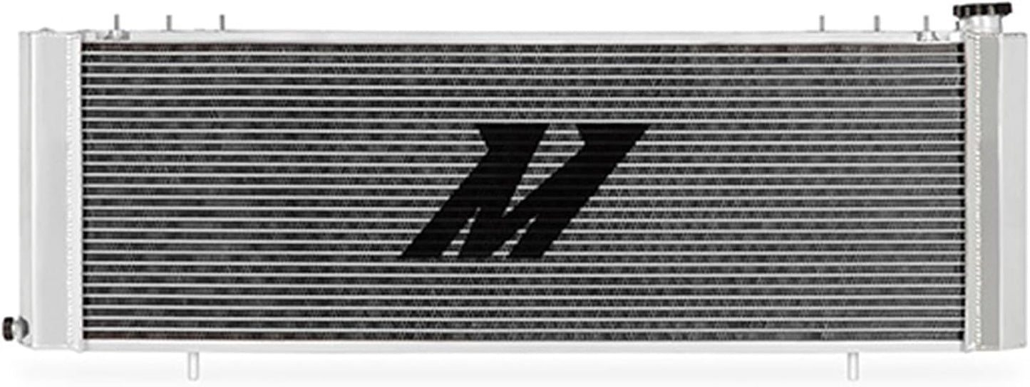 Mishimoto MMRAD-XJ-89 Aluminum Silver Radiator For 1989-2001 Jeep Cherokee XJ (Like New)