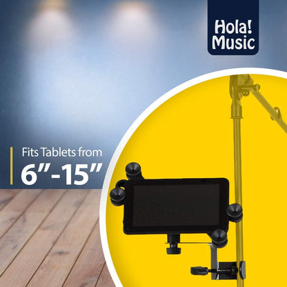 Hola! Music HM-MTH Microphone Music Stand for 6 to 15" Tablet/Smartphone, 2 Pack (Used)