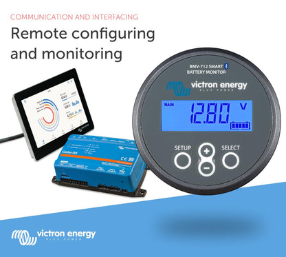 Victron Energy BMV 712 Smart Bluetooth Battery Monitor with Shunt, 6.5-70VDC (Like New)