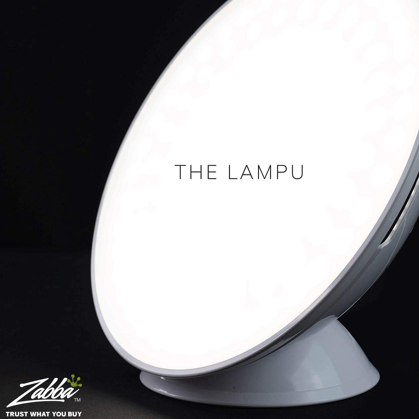 Circadian Optics Modern Light Therapy Lamp - UV-Free LED Happy Mood Lamps, White (Like New)