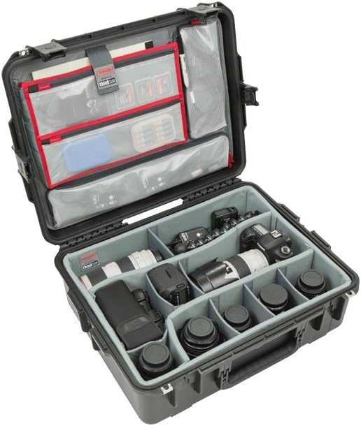 SKB 3i-2217-8DL iSeries Professional Camera Case, 21"Lx16"Wx10"D - Black/Gray (Like New)