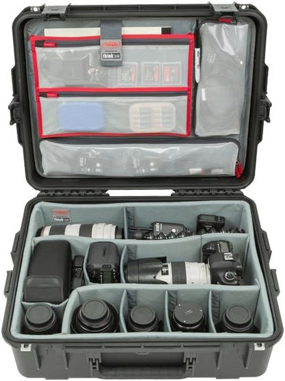 SKB 3i-2217-8DL iSeries Professional Camera Case, 21"Lx16"Wx10"D - Black/Gray (Like New)
