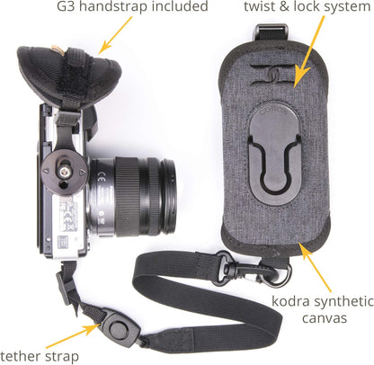 Cotton Carrier CCS G3 Camera Harness Abdominal Support for One Camera - Grey (Like New, No Retail Box)