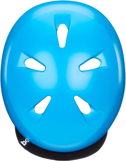 Bern Tigre Bike Helmet for Toddlers with Visor, Size: XX-Small, Satin Cyan Blue (Like New)
